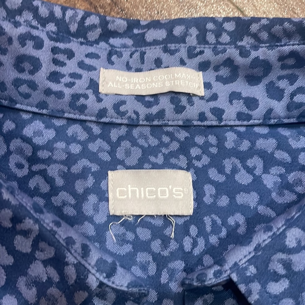 Chico’s Coolmax Shirt Dress - Picture 6 of 9